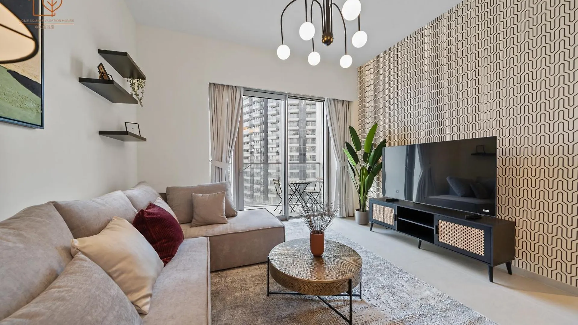 Chic Home With Great Views Near Burj Khalifa 197Gr-2 Dubai